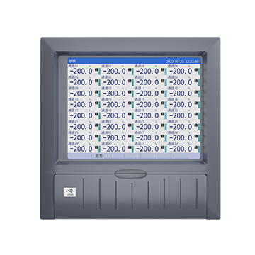 yth2206游艇会MIK-R8000D 1-40路 10.4英寸 彩屏 无纸记录仪 USB